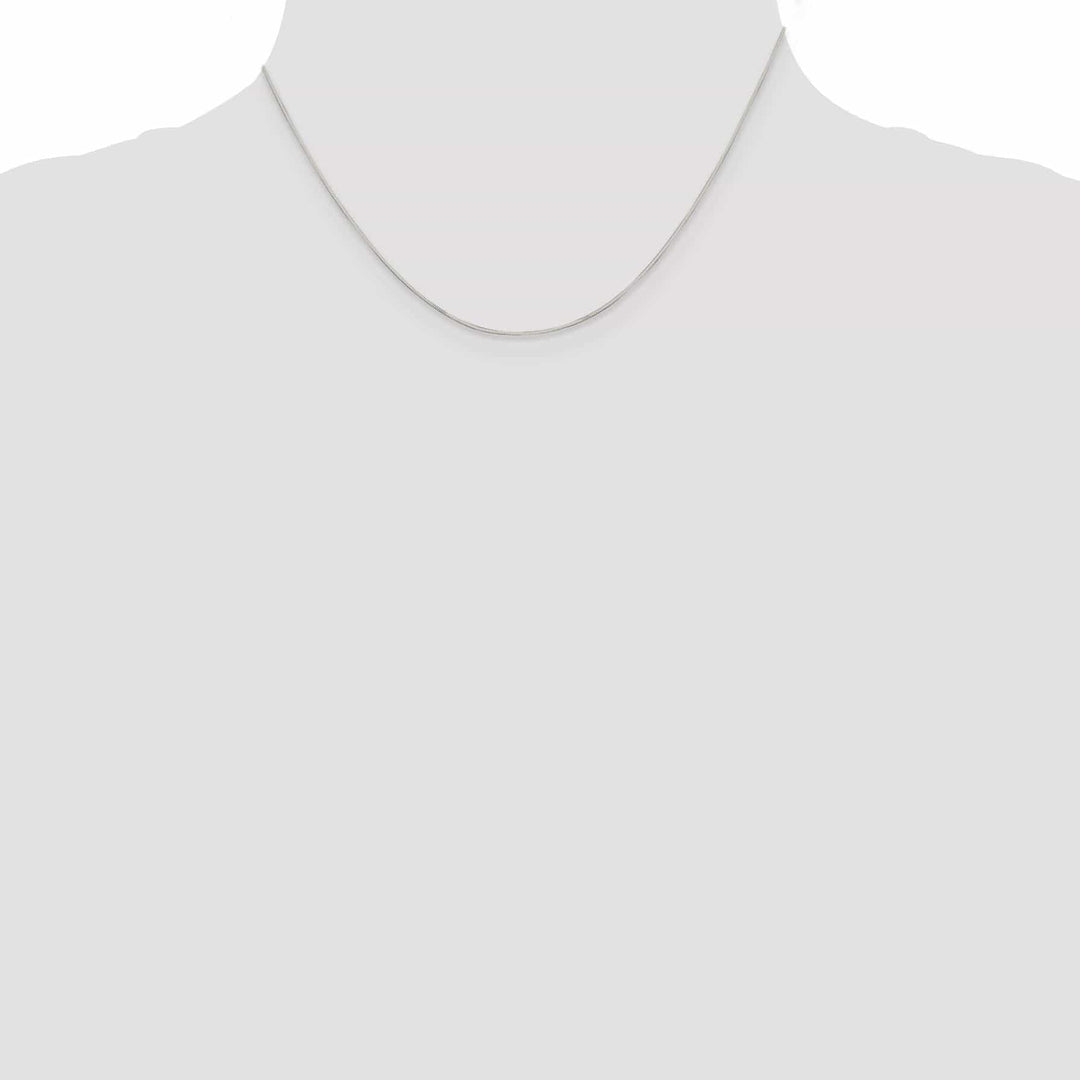 Lovely Rita's Chains Silver Polished 0.70-mm Square Snake Chain