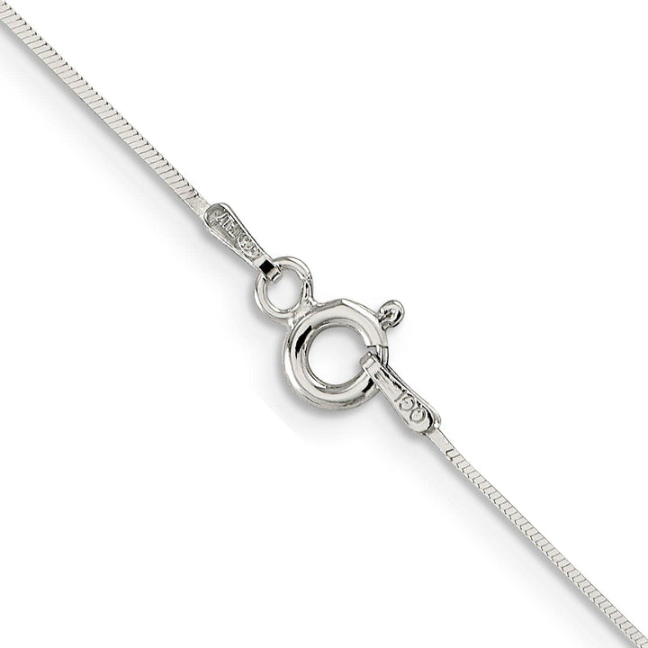 Lovely Rita's Chains Silver Polished 0.70-mm Square Snake Chain