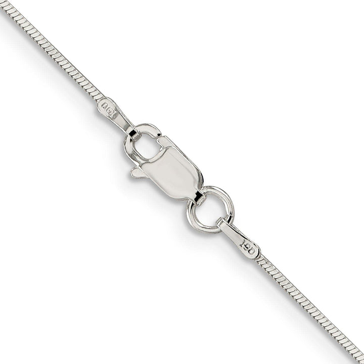 Lovely Rita's Chains Silver Polished 0.80-mm Square Snake Chain