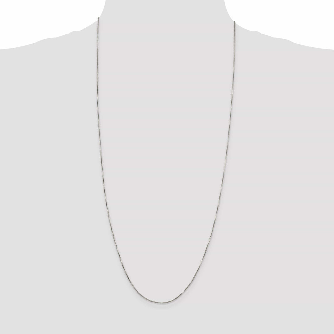 Lovely Rita's Chains Silver Polished 1.00-mm Half Round Box Chain