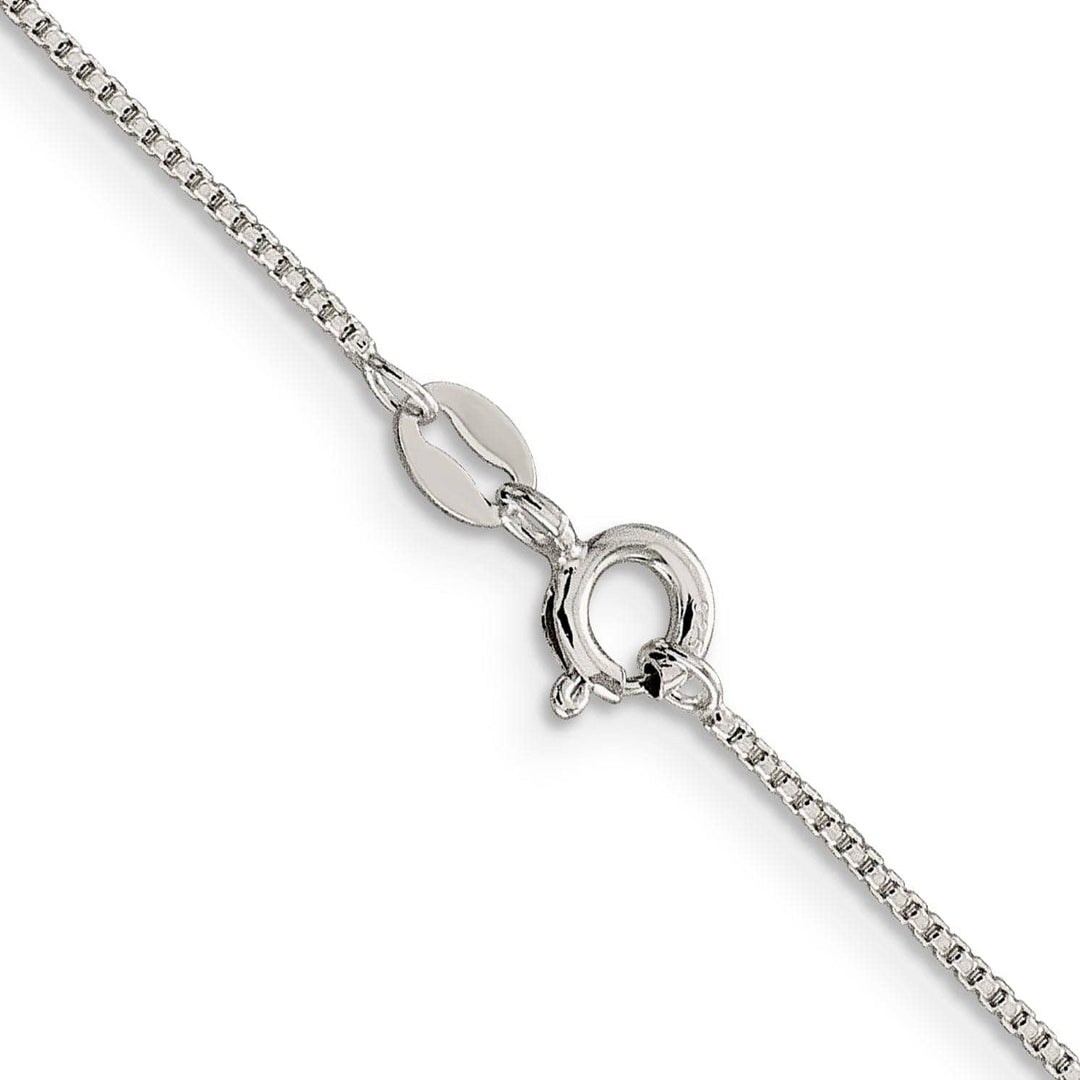 Lovely Rita's Chains Silver Polished 1.00-mm Half Round Box Chain
