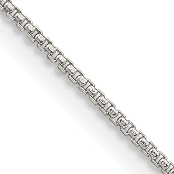 Lovely Rita's Chains Silver Polished 1.00-mm Half Round Box Chain