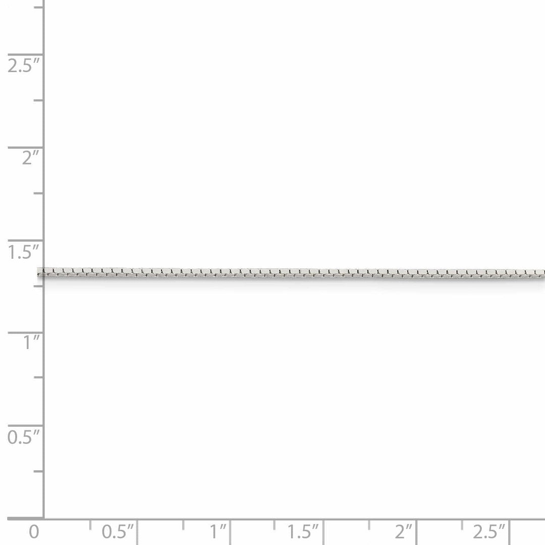 Lovely Rita's Chains Silver Polished 1.00-mm Mirror Box Chain