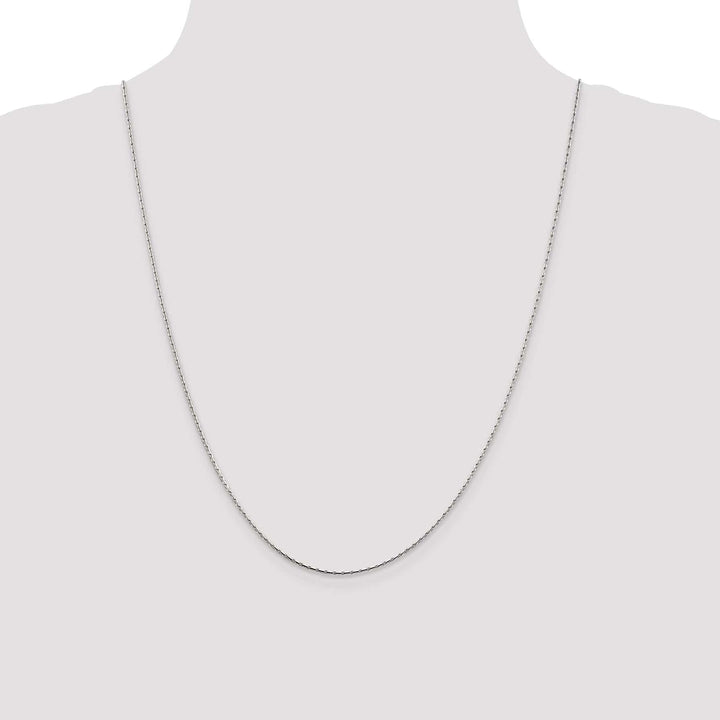 Lovely Rita's Chains Silver Polished 1.00-mm Oval Box Chain