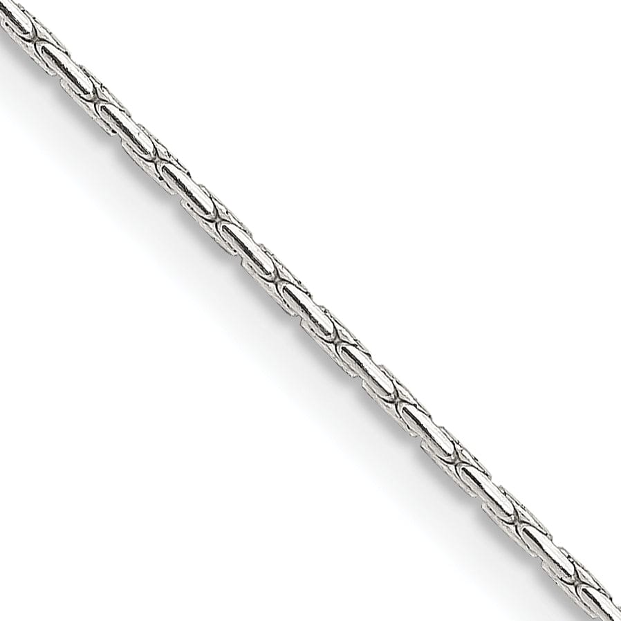 Lovely Rita's Chains Silver Polished 1.00-mm Oval Box Chain