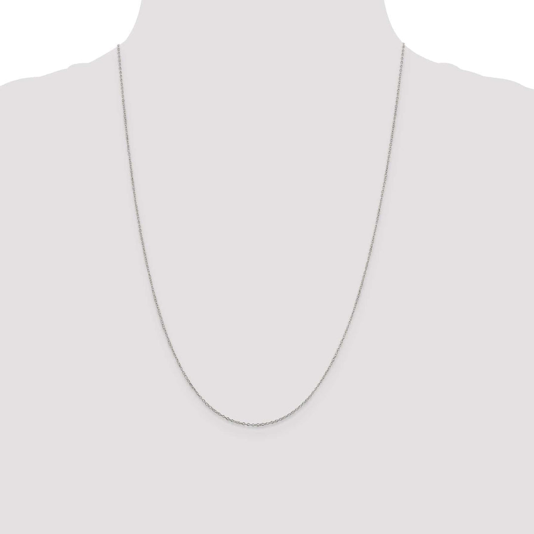 Lovely Rita's Chains Silver Polished 1.1-mm Fancy Rolo Chain