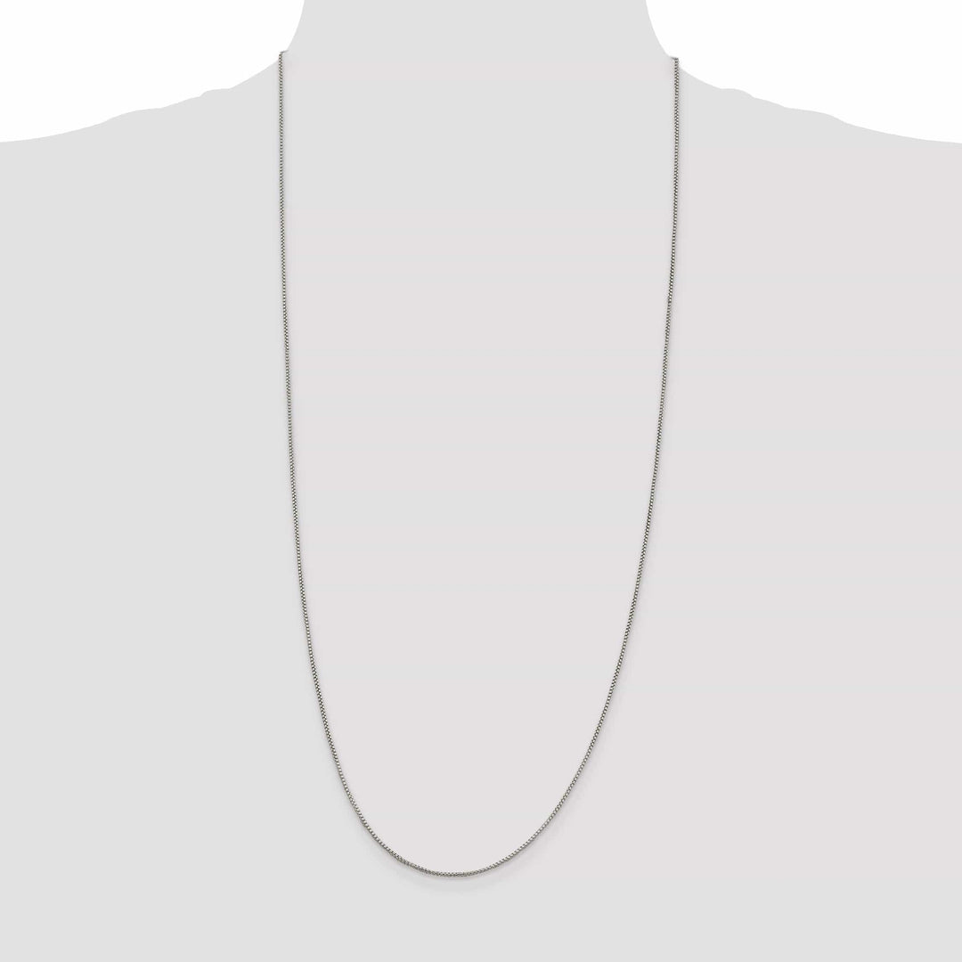 Lovely Rita's Chains Silver Polished 1.25-mm Half Round Box Chain