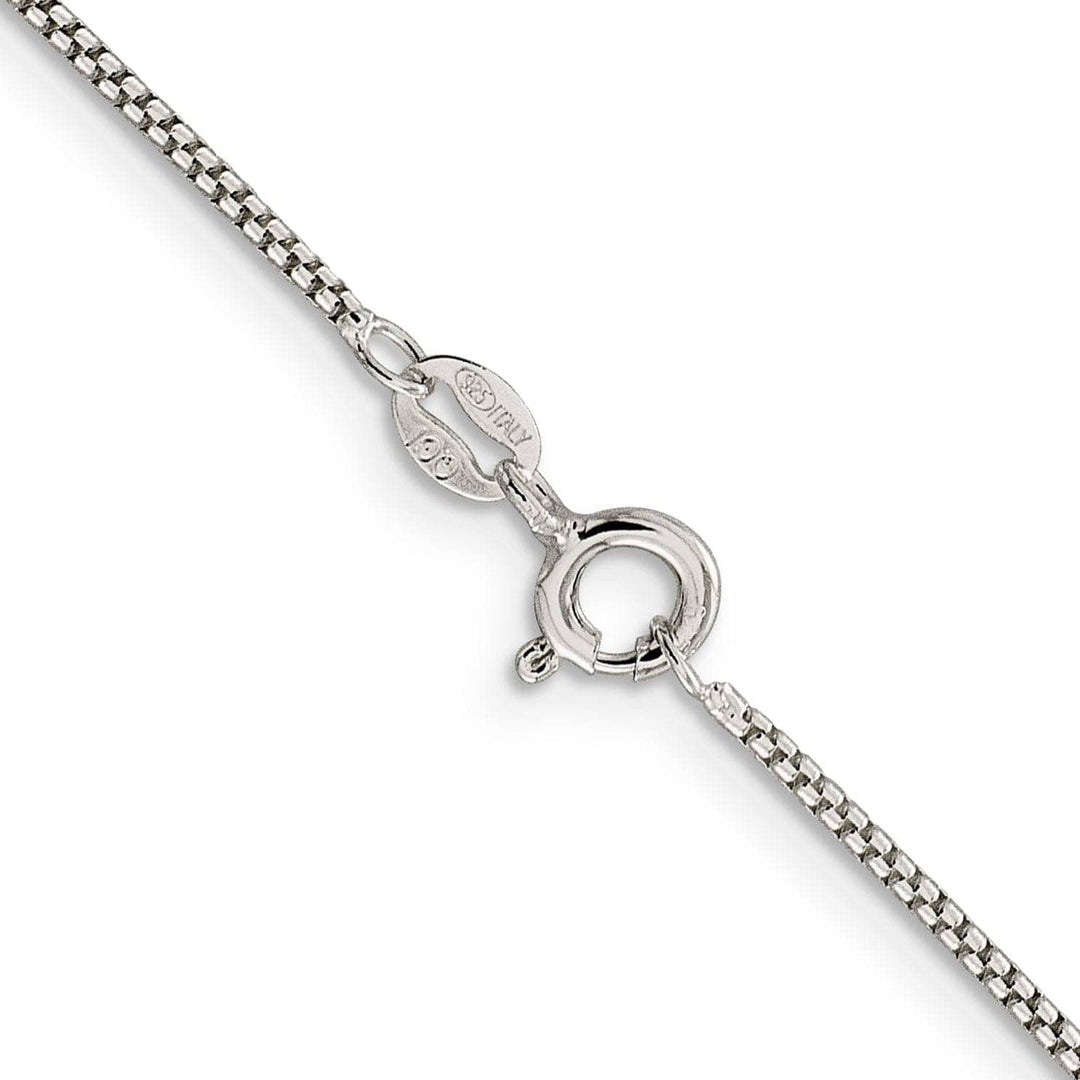 Lovely Rita's Chains Silver Polished 1.25-mm Half Round Box Chain