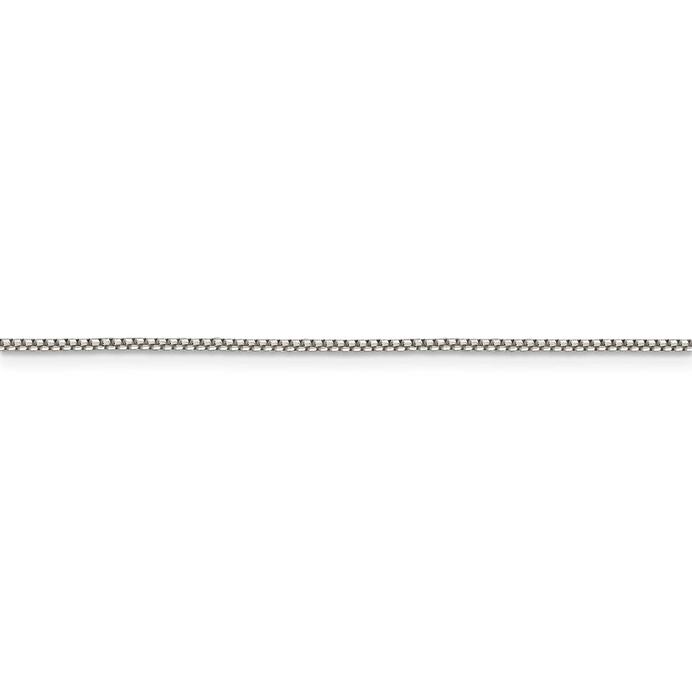 Lovely Rita's Chains Silver Polished 1.25-mm Half Round Box Chain