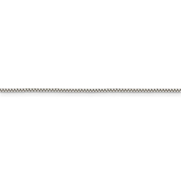 Lovely Rita's Chains Silver Polished 1.25-mm Half Round Box Chain