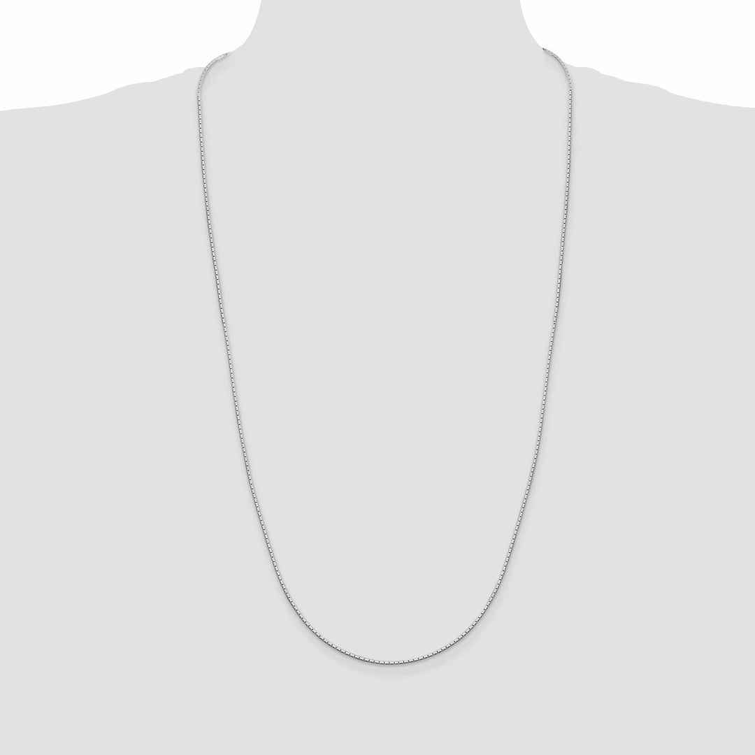 Lovely Rita's Chains Silver Polished 1.25-mm Mirror Box Chain