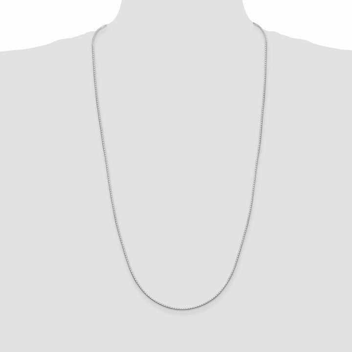 Lovely Rita's Chains Silver Polished 1.25-mm Mirror Box Chain