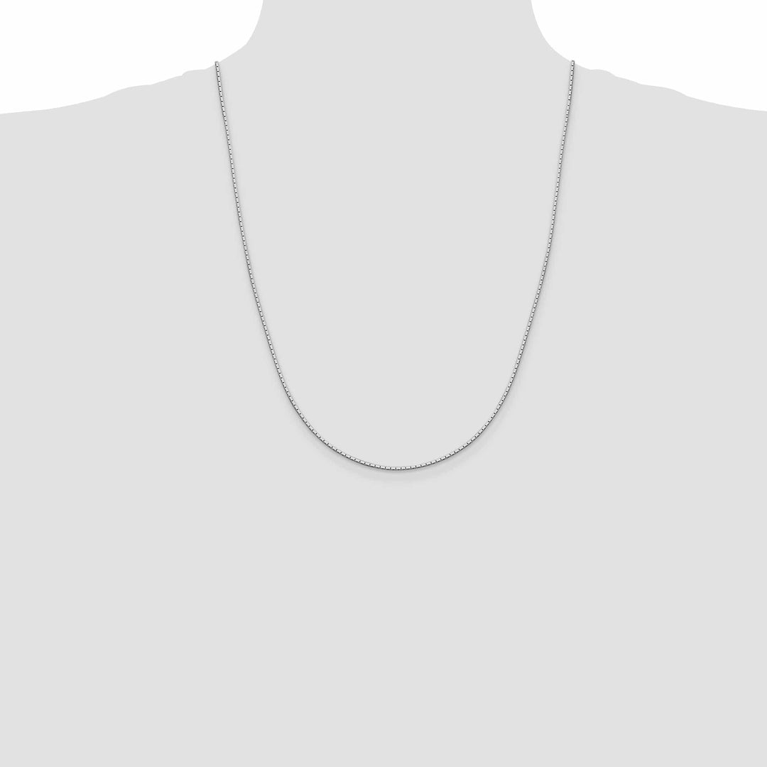 Lovely Rita's Chains Silver Polished 1.25-mm Mirror Box Chain