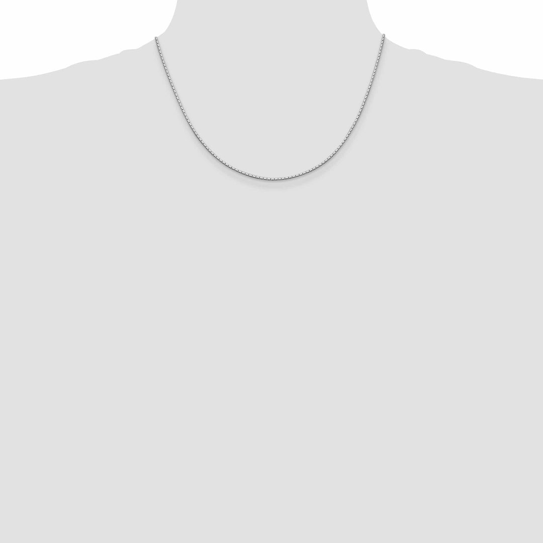 Lovely Rita's Chains Silver Polished 1.25-mm Mirror Box Chain