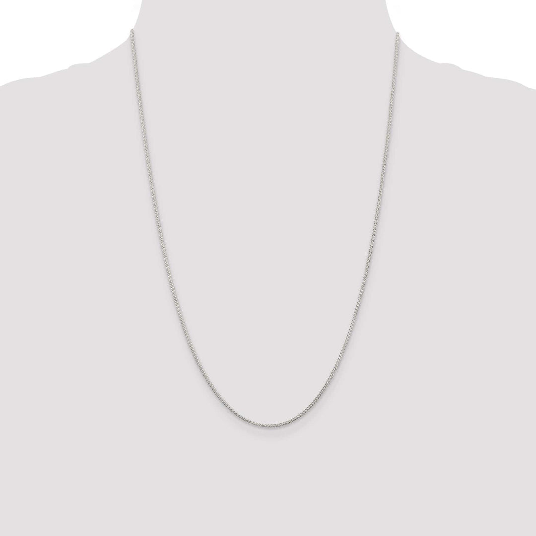 Lovely Rita's Chains Silver Polished 1.25-mm Solid Round Spiga Chain