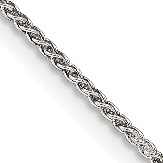Lovely Rita's Chains Silver Polished 1.25-mm Solid Round Spiga Chain