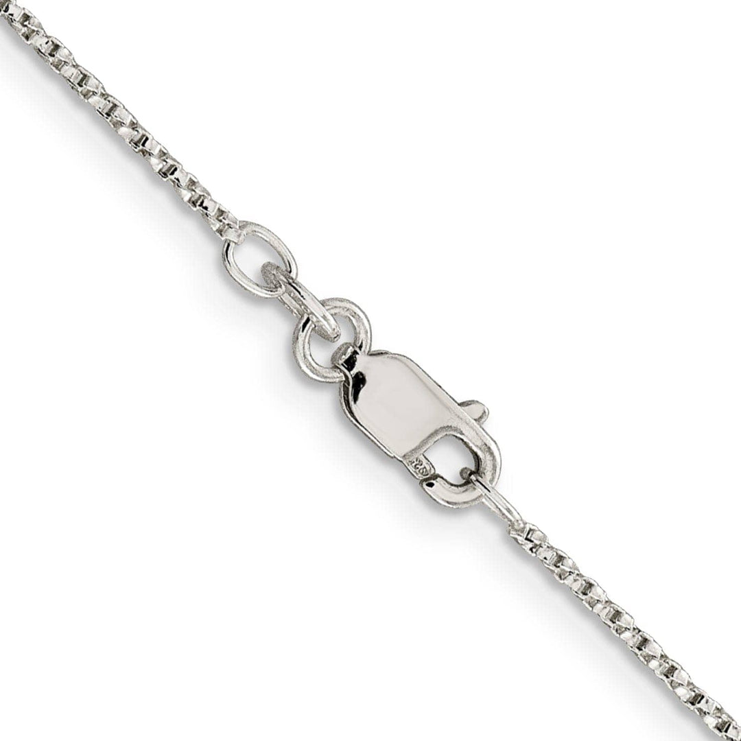Lovely Rita's Chains Silver Polished 1.25-mm Twisted Box Chain