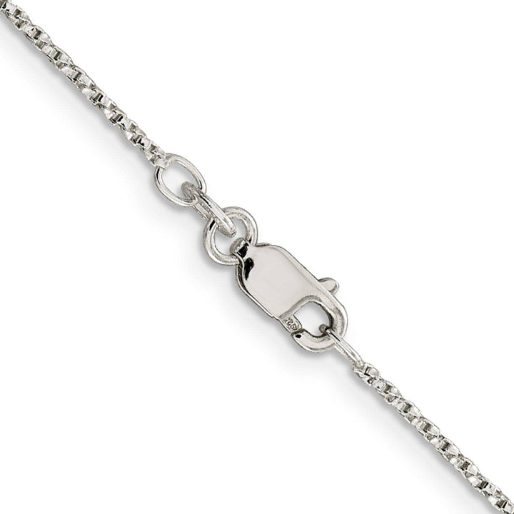 Lovely Rita's Chains Silver Polished 1.25-mm Twisted Box Chain