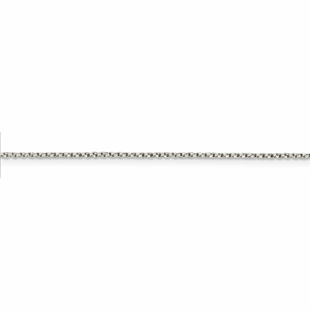 Lovely Rita's Chains Silver Polished 1.25-mm Twisted Box Chain