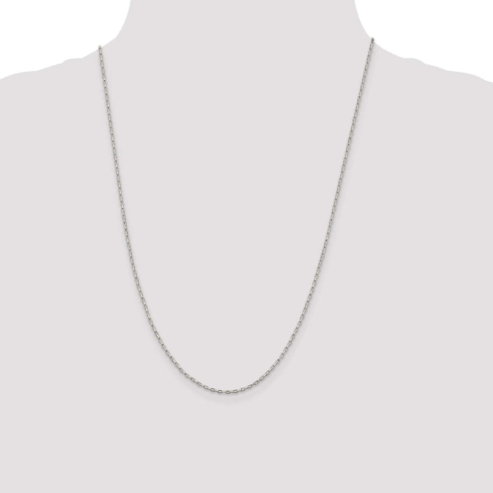 Lovely Rita's Chains Silver Polished 1.30-mm Elongated Box Chain