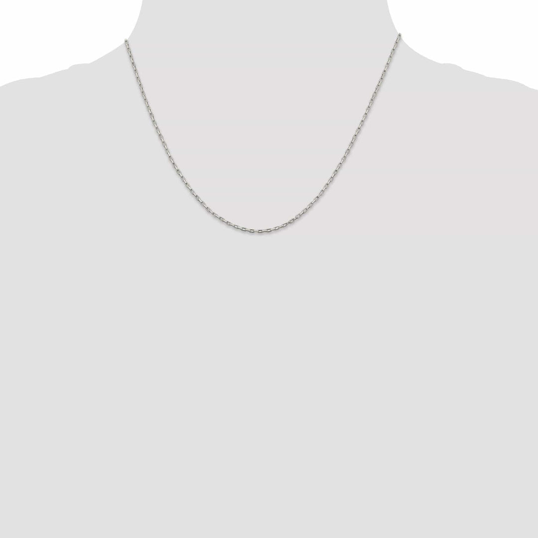 Lovely Rita's Chains Silver Polished 1.30-mm Elongated Box Chain