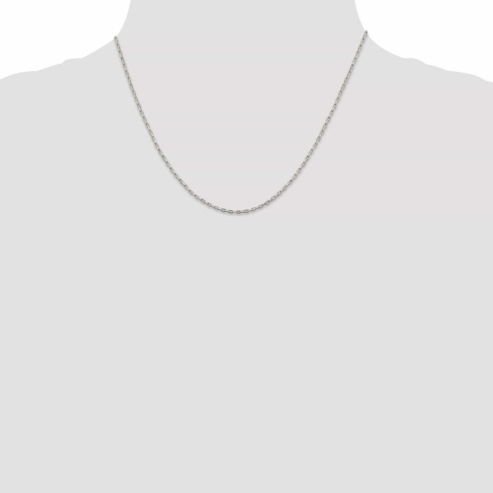 Lovely Rita's Chains Silver Polished 1.30-mm Elongated Box Chain