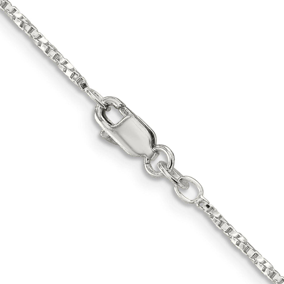 Lovely Rita's Chains Silver Polished 1.35-mm Twisted Box Chain