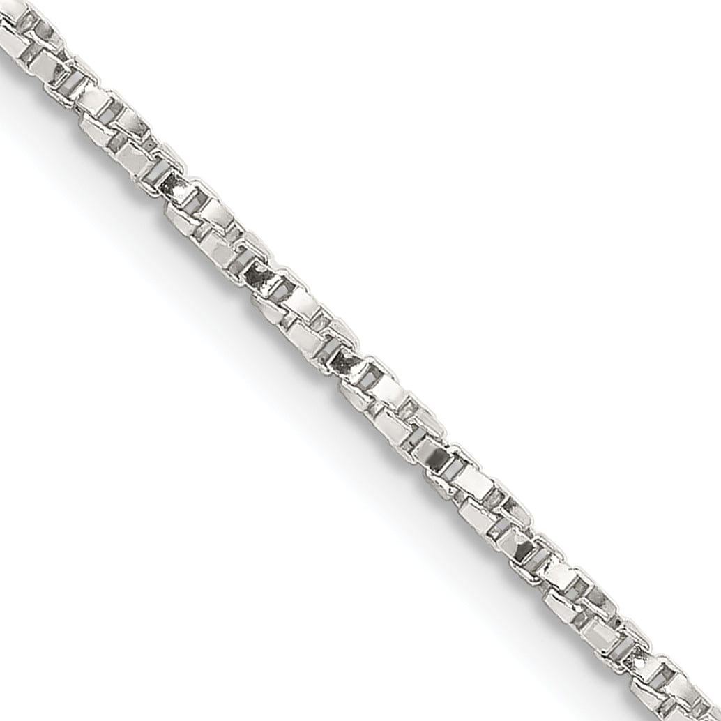 Lovely Rita's Chains Silver Polished 1.35-mm Twisted Box Chain