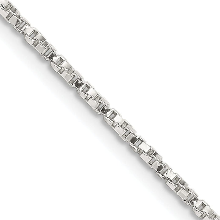 Lovely Rita's Chains Silver Polished 1.35-mm Twisted Box Chain