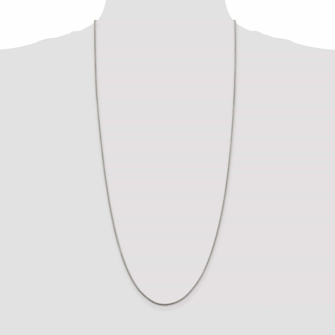 Lovely Rita's Chains Silver Polished 1.50-mm Half Round Box Chain