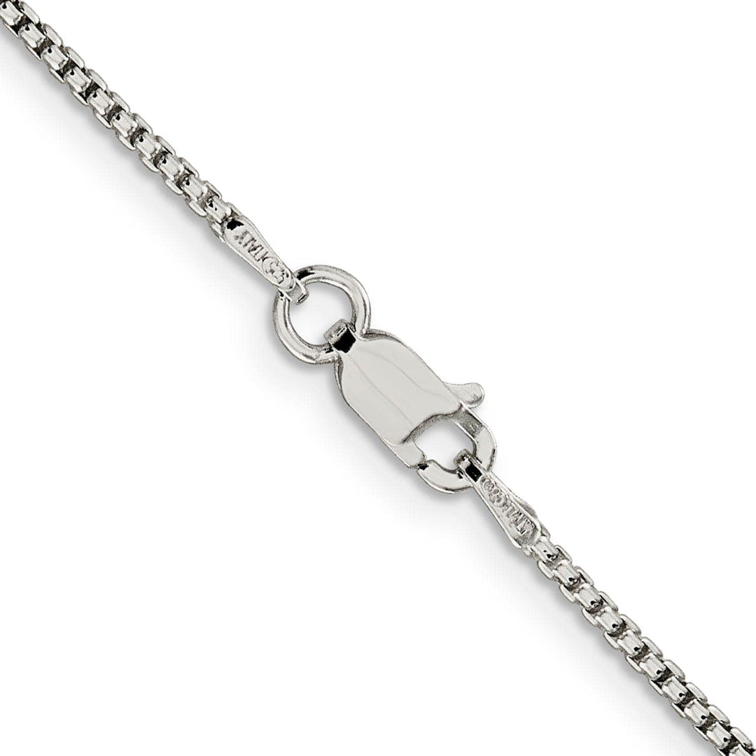 Lovely Rita's Chains Silver Polished 1.50-mm Half Round Box Chain