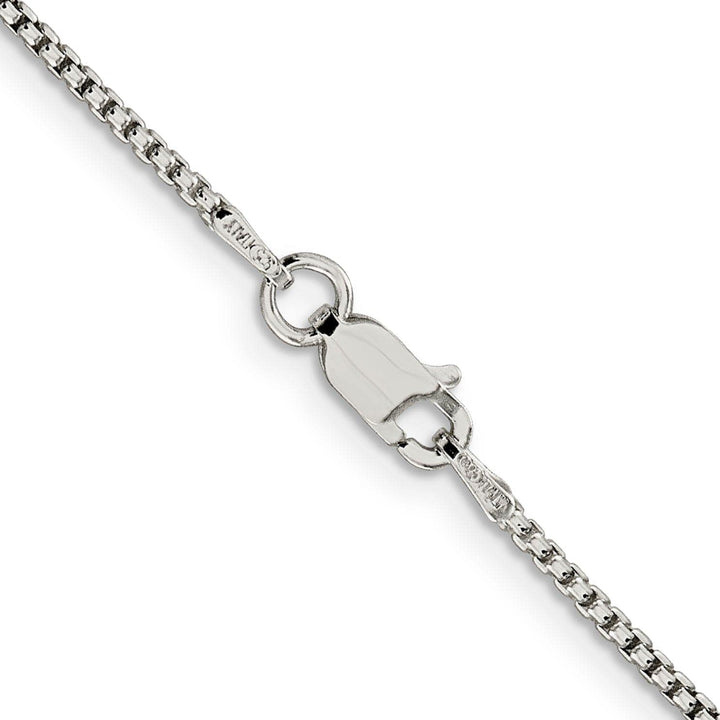 Lovely Rita's Chains Silver Polished 1.50-mm Half Round Box Chain