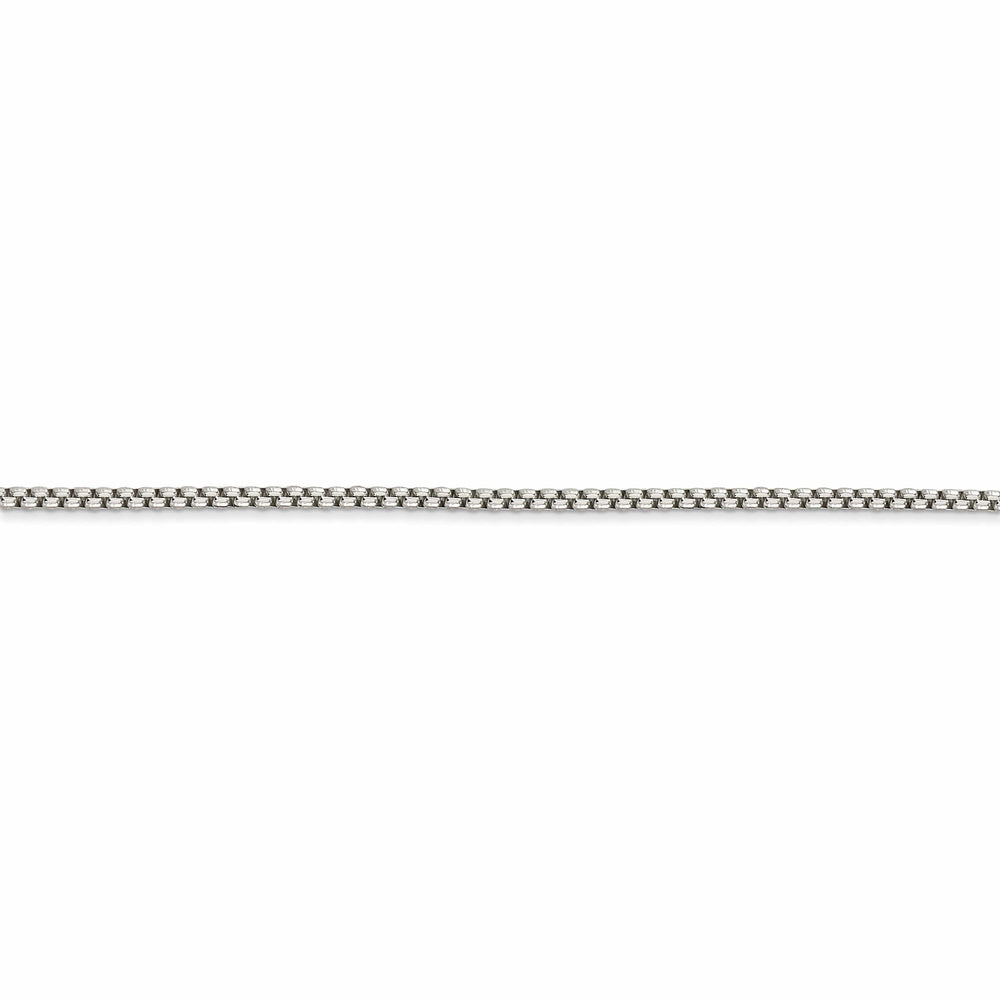 Lovely Rita's Chains Silver Polished 1.50-mm Half Round Box Chain
