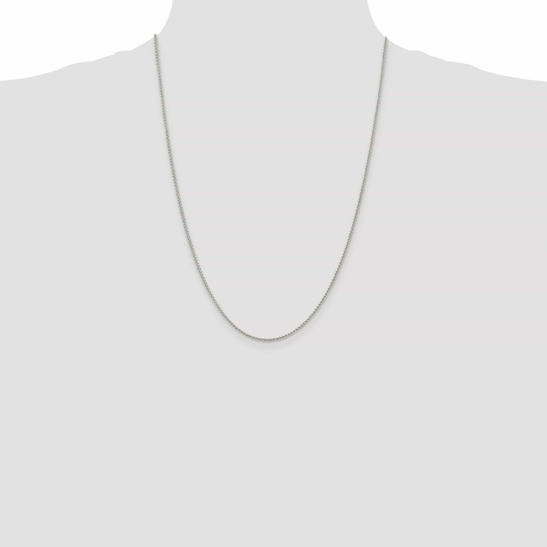 Lovely Rita's Chains Silver Polished 1.50-mm Solid Round Spiga Chain