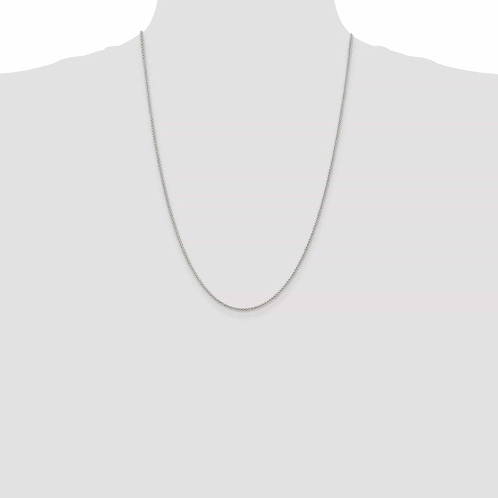 Lovely Rita's Chains Silver Polished 1.50-mm Solid Round Spiga Chain