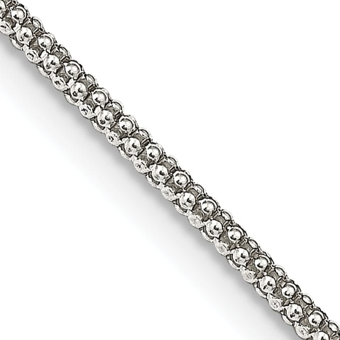 Lovely Rita's Chains Silver Polished 1.60-mm Fancy Corona Chain