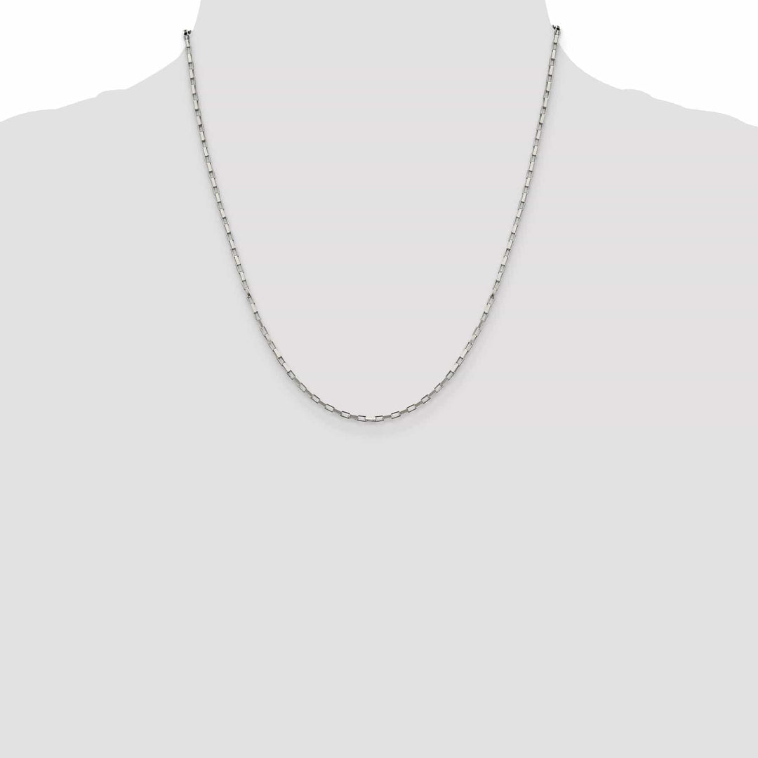 Lovely Rita's Chains Silver Polished 1.65-mm Elongated Box Chain