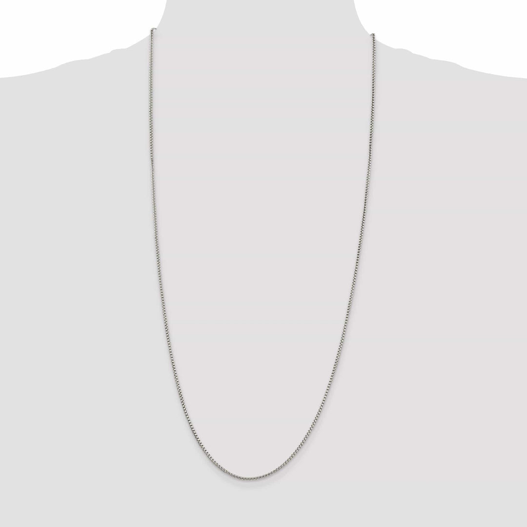 Lovely Rita's Chains Silver Polished 1.75-mm Half Round Box Chain