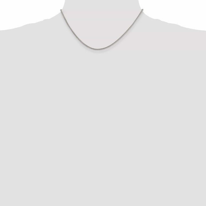 Lovely Rita's Chains Silver Polished 1.75-mm Half Round Box Chain