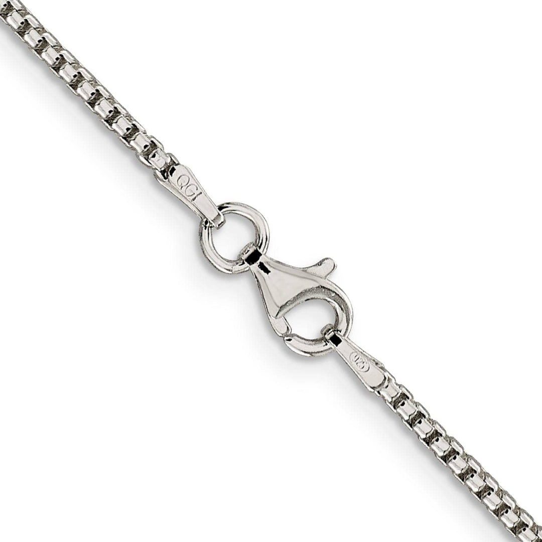 Lovely Rita's Chains Silver Polished 1.75-mm Half Round Box Chain