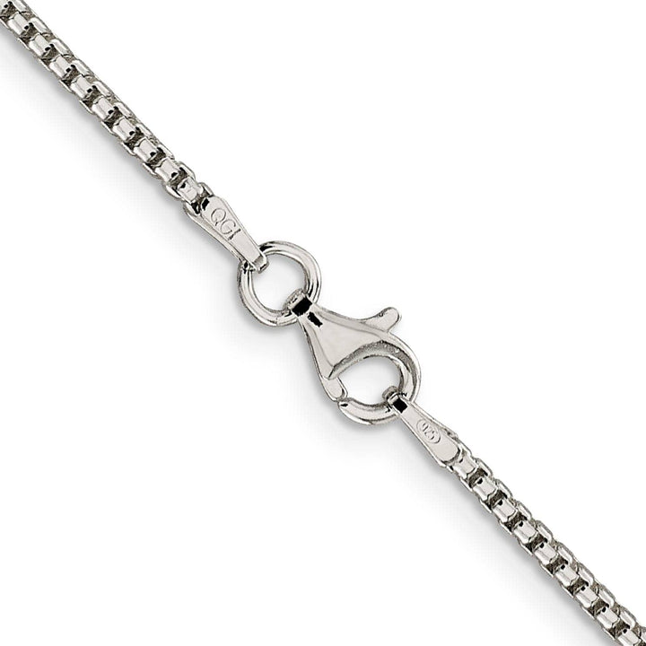 Lovely Rita's Chains Silver Polished 1.75-mm Half Round Box Chain