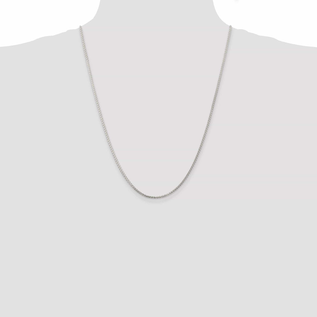 Lovely Rita's Chains Silver Polished 1.75-mm Solid Round Spiga Chain