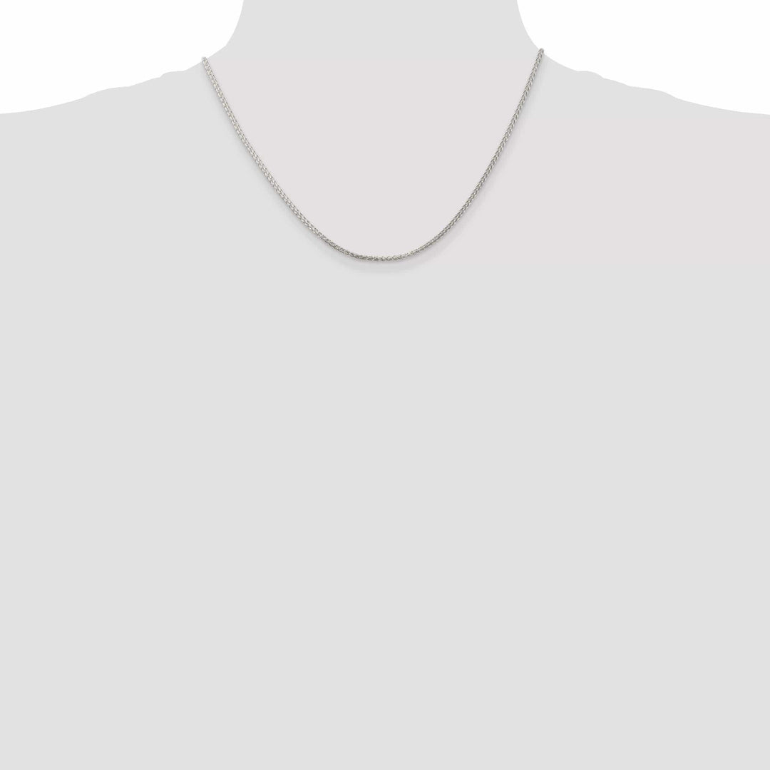 Lovely Rita's Chains Silver Polished 1.75-mm Solid Round Spiga Chain