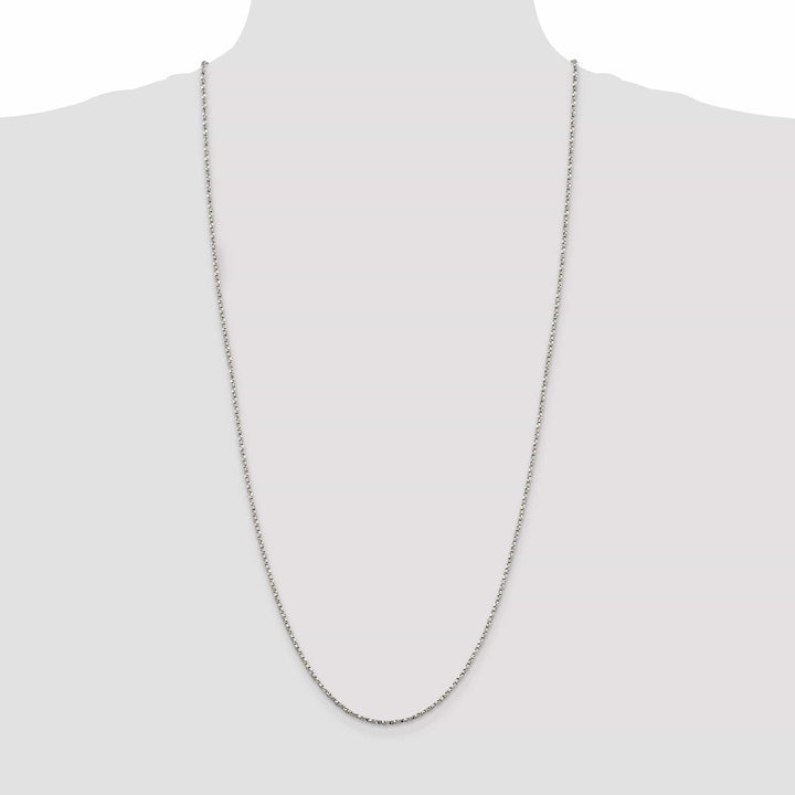 Lovely Rita's Chains Silver Polished 1.75-mm Twisted Box Chain