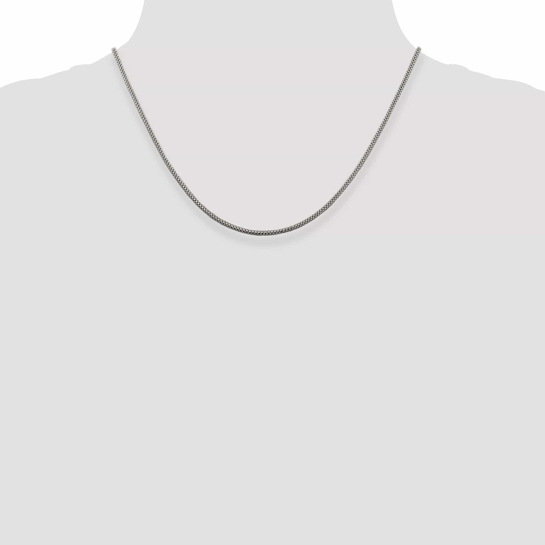 Lovely Rita's Chains Silver Polished 2.00-mm Fancy Corona Chain