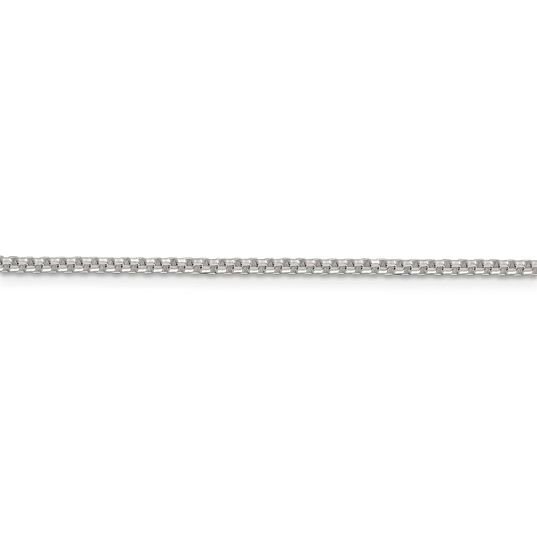 Lovely Rita's Chains Silver Polished 2.00-mm Half Round Box Chain
