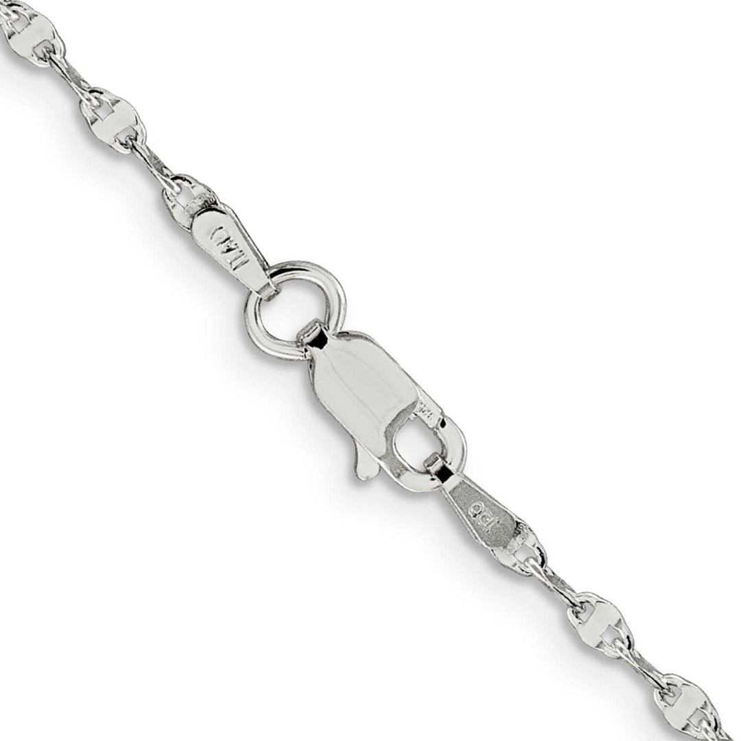 Lovely Rita's Chains Silver Polished 2.25-mm Flat Anchor Link Chain