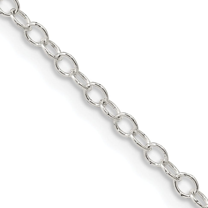 Lovely Rita's Chains Silver Polished 2.25-mm Oval Cable Chain