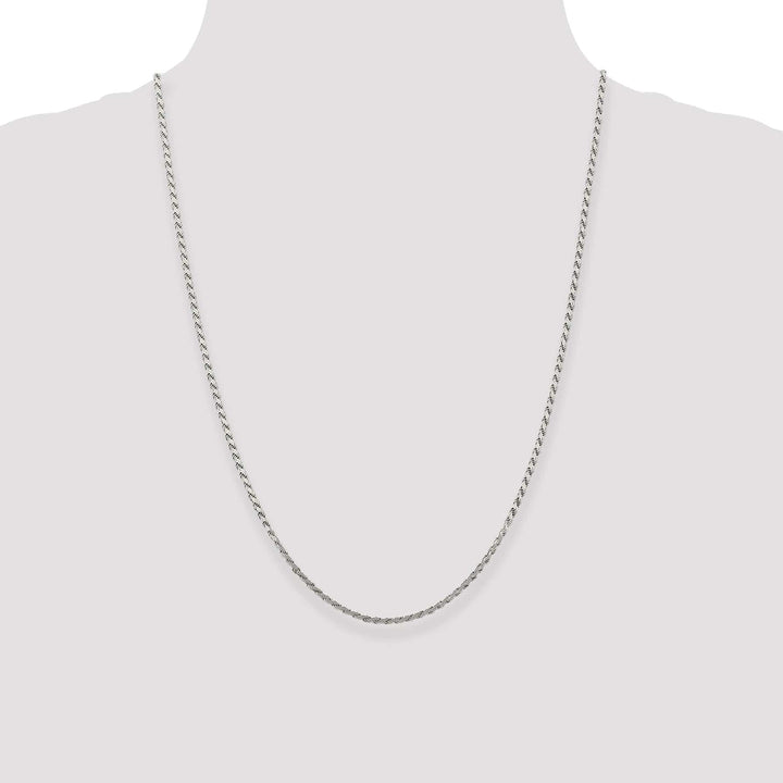 Lovely Rita's Chains Silver Polished 2.25-mm Solid Flat Rope Chain