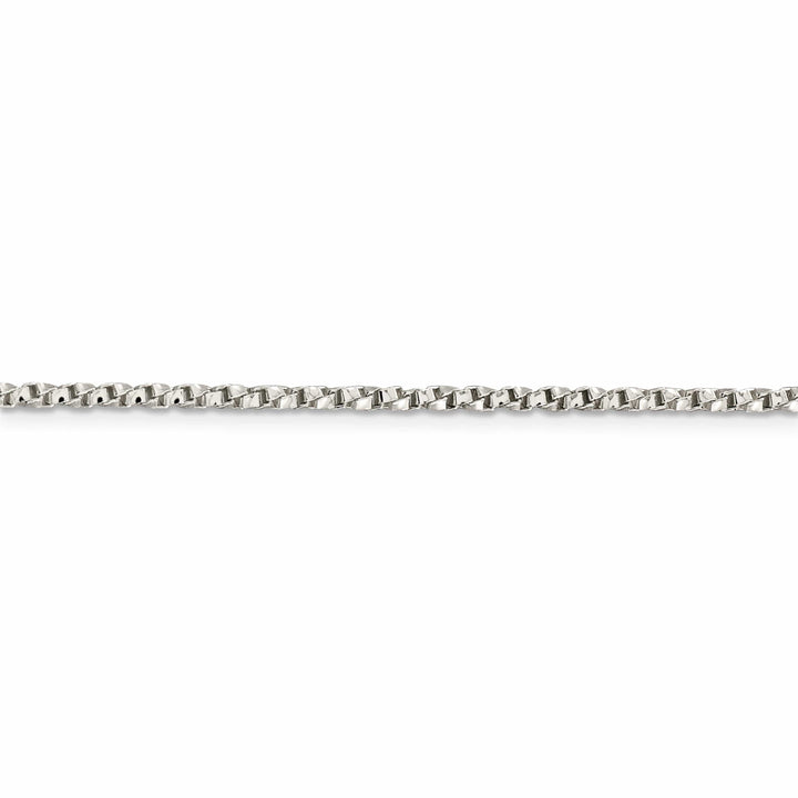 Lovely Rita's Chains Silver Polished 2.25-mm Twisted Box Chain